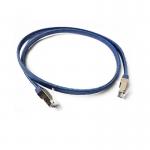 Gigabit Braided Network Cat6A Ethernet Patch Cable 500MHz 23/24//26AWG