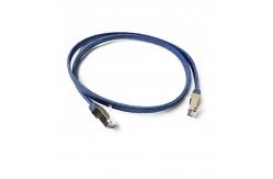 China Gigabit Braided Network Cat6A Ethernet Patch Cable 500MHz 23/24//26AWG supplier