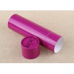 Custom Rolled Edge Custom Paper Cans Packaging Mailing Cardboard Paper Tube