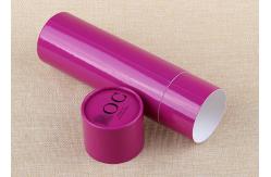 China Custom Rolled Edge Custom Paper Cans Packaging Mailing Cardboard Paper Tube supplier