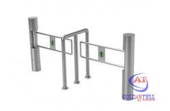 China TCP IP RS485 SUS304 Cylinder Speed Turnstile Gate supplier
