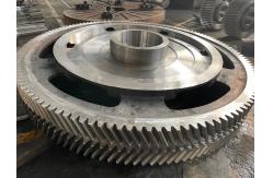 China Custom Casting 20CrMnTi Spiral Bevel Gear For Mining Mill And Rotary Kiln supplier