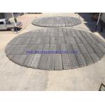 11000 Mm Diameter Demister Mist Eliminator Shows Experiences Custom Size for sale