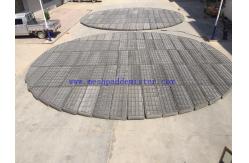 China 11000 Mm Diameter Demister Mist Eliminator Shows Experiences Custom Size supplier