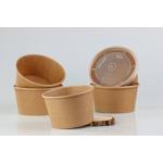 Microwavable And Freezer Disposable Bowls With Lids For Hot Food Safe Single Use for sale