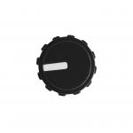 Custom Black ABS Material Knob For Rotary Potentiometer With TB Type Shaft for sale