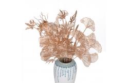 China Golden artificial eucalyptus gingko Persian Leaf Areca Palm Monstera with Red Cherries supplier
