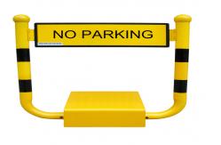 China Yellow Vehicle Access Car Parking Lock Well Performance In Water And Dust supplier