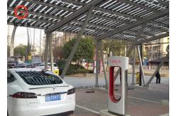 China New Energy Solar Car Charging Station Environmental Friendly With Scan Payment Solution supplier