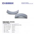 Anisotropic Circular Arc Permanent Magnet Ferrite Used In Motorcycle Motors W029G for sale