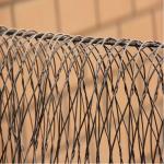 Durable Stainless Steel Rope Mesh , Stainless Steel Wire Rope Net Plain Weave