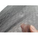 Tempered Laminated Glass Wire Mesh Wallpaper Woven Metal Textile for sale