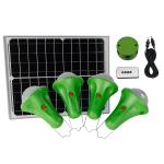 OEM 25W 4PCS Mini Rechargeable Solar Bulb 5 Working Modes for sale