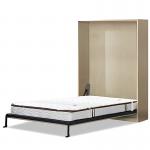 Concealed Space-saving Hardware Kit White Vertical Foldable Mechanism Murphy Wall Bed