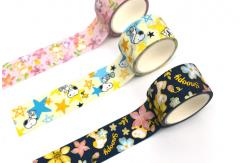 China Washi Tape Custom Printed Fun DIY Crafts Japanese Foil Washi Tape supplier