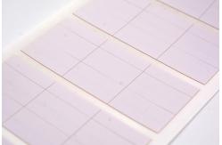 China 20mmx5mm 2mil White Matte High Temperature Resistant Polyimide Label supplier