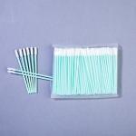 Micro Groove Cleaning Tools Type 76mm Foam Tip Swabs With Sturdy PP Handle for sale