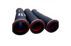 China NBR Dredge Pipe Abrasion Resistant Dredge Discharge Hose With Coupling Connection supplier