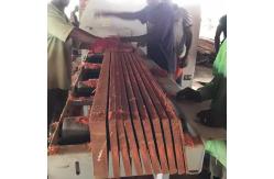 China Square Timber Multiple Rip Saw Woodworking Machine 400mm Sawing Width supplier
