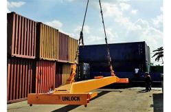 China SGS 40ft 20ft Semi Automatic Container Spreader supplier