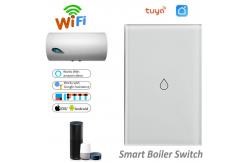 China Wireless WiFi Smart Boiler Switch Water Heater Switch Tuya APP Remote Control Amazon Alexa Google Home Voice Control supplier