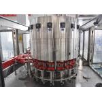 Automatic 3 In 1 Hot Filling Machine , Blueberry Juice Making Machine For Glass Bottle for sale