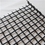 High Tensile 65mn Woven Steel Mesh Panels , Vibrating Screen Mesh For Crusher