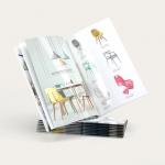 Customized Size Catalog Magazine Printing Booklet Brochure Printing for sale