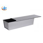 RK Bakeware China Foodservice NSF Aluminum Pullman Pan Custom Nonstick Pullman Bread Loaf Pan With Drop On Lid for sale