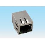 10/100 BASE-T/TX RJ45 Cable Connector , RJ45 Modular Connector 90 Degree Type for sale