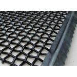 Hot Sand Steel Crimped Wire Mesh 6mm 8mm 10mm 15mm 20mm Aperture Mining Coal Vibrating Separator Screens Sieve Chemical for sale
