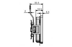 China Toolbox Stainless Steel Door Latch Folding Compression T Bar Handle Panel Lock supplier