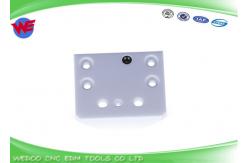 China CH301 EDM Consumable Parts Ceramic Chmer EDM Isolator Plate Upper 64x76x10T supplier