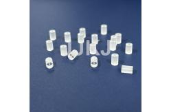 China Fine Grinding Optic Sapphire Shaped Pieces Sapphire Glass With Hole supplier
