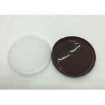 International Standard Glossy Finishing PE Lid , Transparent Plastic Container Covers for sale