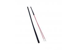 China Temp Measurement NTC Thermistor 50K 1% 3950 With Red Enamelled Wire supplier