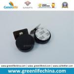 Round Plastic ABS Shell Conveniently Display Box by Metal Sticker for sale