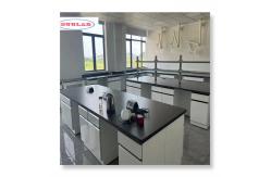 China Smooth Surface Chemistry Lab Bench - Blue with High Environmental Friendliness supplier