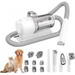 Electric Hair Grooming Vacuum Slicker Deshedding Dog Cat Brush Pet Vacuum Cleaner Kit for sale