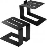 Powder Coating Desktop Speaker Stand For Bookshelf And Laptop Audio Customized Packing for sale