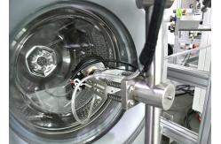 China Dual Stations Washing Machine IEC60335-2-7 Door Durability Testing Equipment supplier