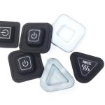 Laser Carving Silicone Keypad Button Backlit Rubber Electronic Button for sale