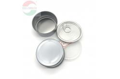 China Customized Labeling Tin Plate Cans For Packging Cannabis / Beans ISO9001 supplier