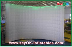 China Inflatable Led Photo Booth Exhibition Instant Photo Booth With Internal Fan Partition Use supplier