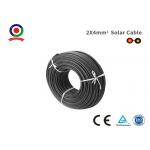 XLPE Insulated Tinned Copper Black Twin Core Cable 2x4mm2 With CE TUV Certification for sale
