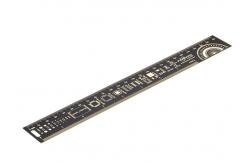 China 25cm Multifunctional Arduino Uno Starter Kit PCB Engineering Ruler Measuring supplier