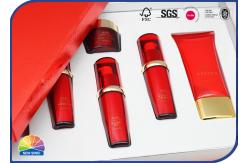 China Skincare Reverse UV Printing 3 Piece Rigid Neck Box supplier