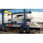 CE ISO 300T 400T Boat Lifting Gantry Crane Rubber Tire Crane Easy Operation for sale
