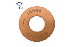 China 10S40 Rubber Polishing Abrasive Wheel Grit 150 / 130mm Glass Processing Tools supplier