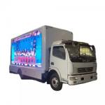 14ft Dongfeng Digital Billboard Truck Mounted LED Screen P4 Big Size for sale